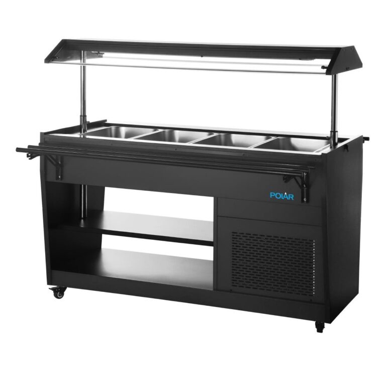 Polar G-Serie Gekoelde Buffetbar Zwart