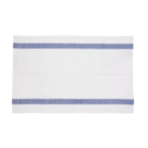 Vogue zware kwaliteit polykatoen theedoek blauw 76 x 51cm