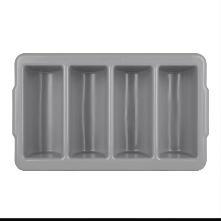 Olympia Kristallon stapelbare kunststof bestekbak GN 1/1