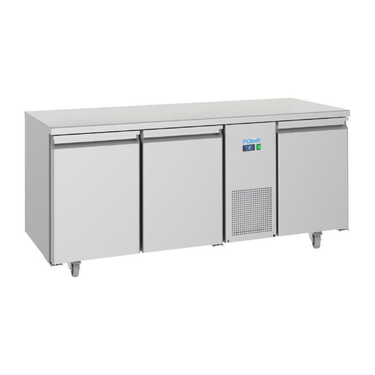 Polar U-serie Energiezuinige 3-Deurs Vrieswerkbank  474L