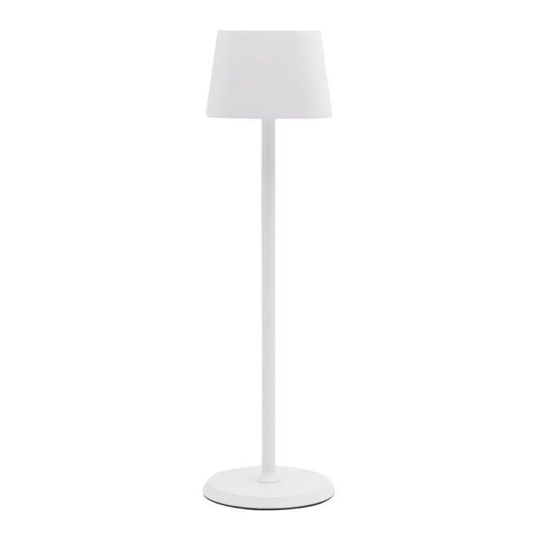 Securit Witte Dimbare Led Tafellamp Georgina Incl Magnetische Oplaadkabel