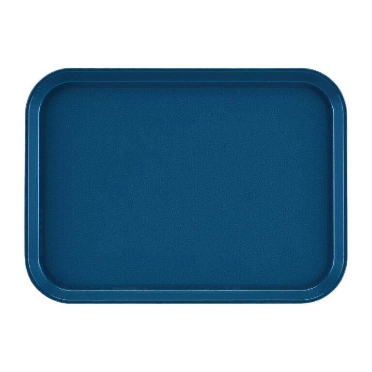 Cambro epictread glasvezel rechthoekig antislip dienblad blauw 350mm