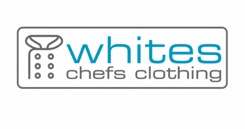 whites chefs clothing logo