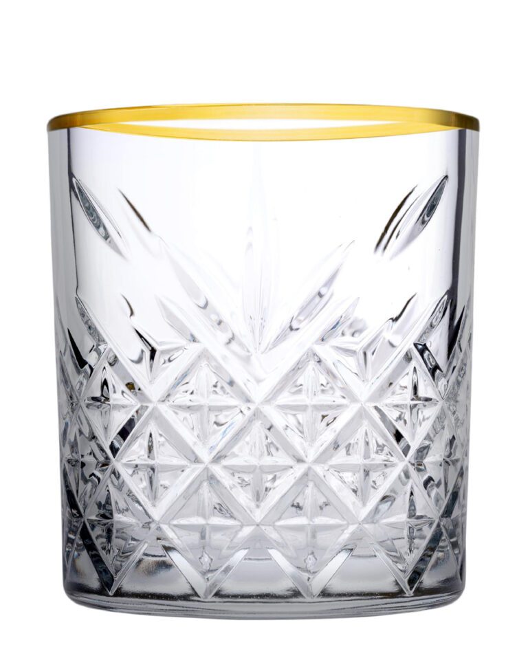 Timeless golden touch whiskey glas 355 ml