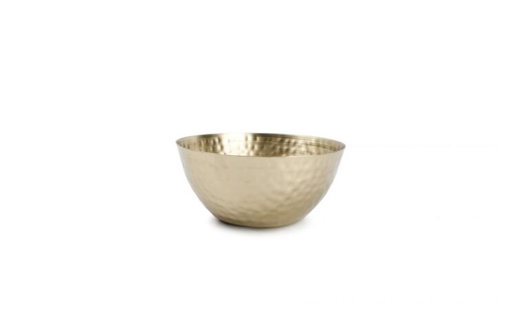SIERSCHAAL 18,5XH8CM GOUD GALA