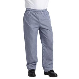 Whites Vegas koksbroek blauw-wit geruit M