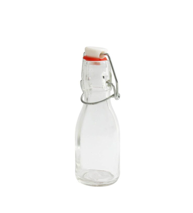 Miniatuurflesjes met beugelsluiting set 3st 110 ml