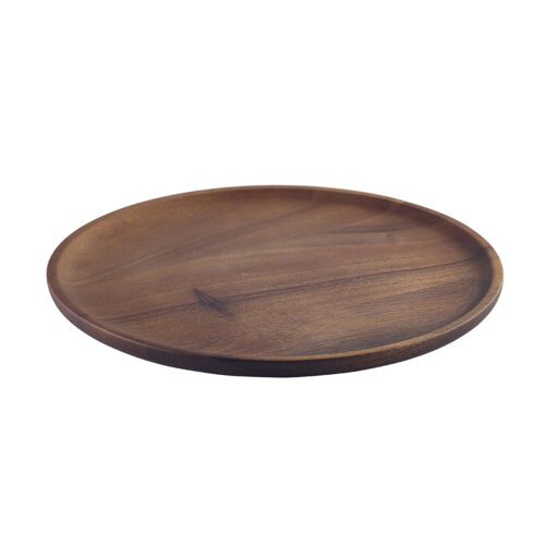Acacia plank rond 26 cm