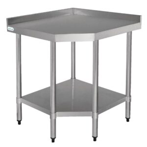 Vogue RVS werktafel hoekelement 60cm