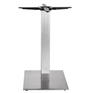 Bolero vierkant RVS tafelonderstel