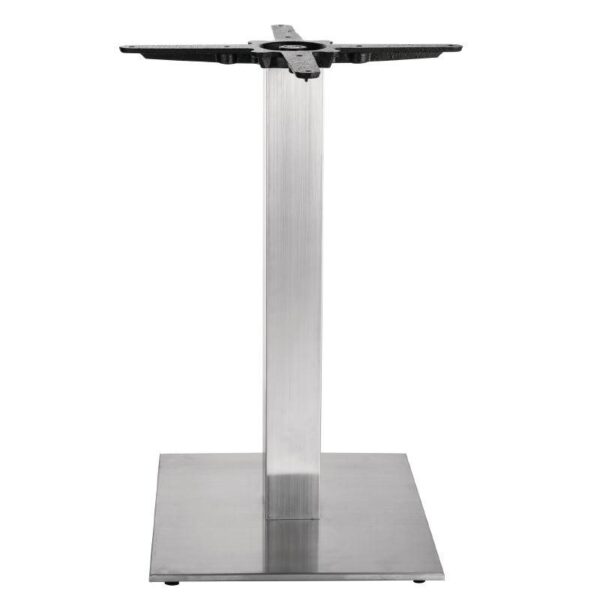 Bolero vierkant RVS tafelonderstel