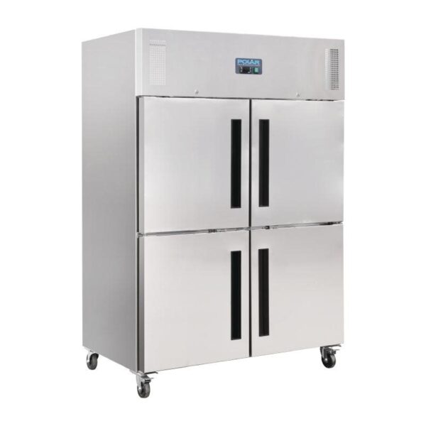 Polar G-serie Gastro 2-deurs vriezer met gedeelde deuren 120