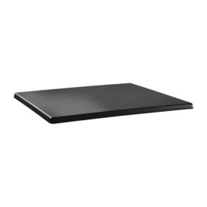 Topalit Classic Line rechthoekig tafelblad antraciet 120x80c