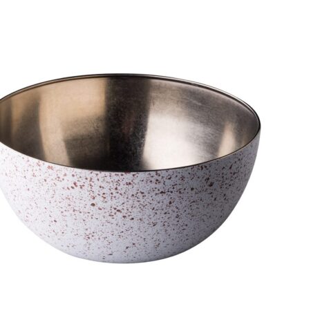 RVS kom vintage speckle Ø30 cm 8L