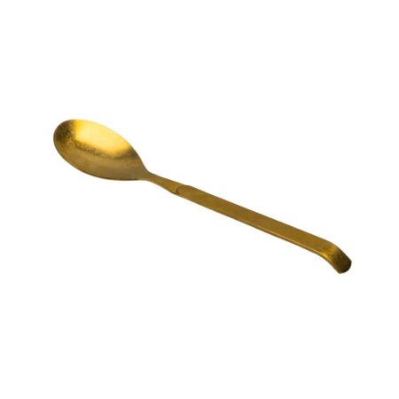 RVS opscheplepel vintage gold 30 cm