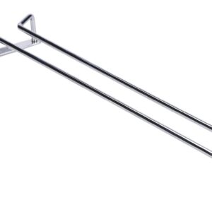 Glazenhanger chrome 25,4 cm