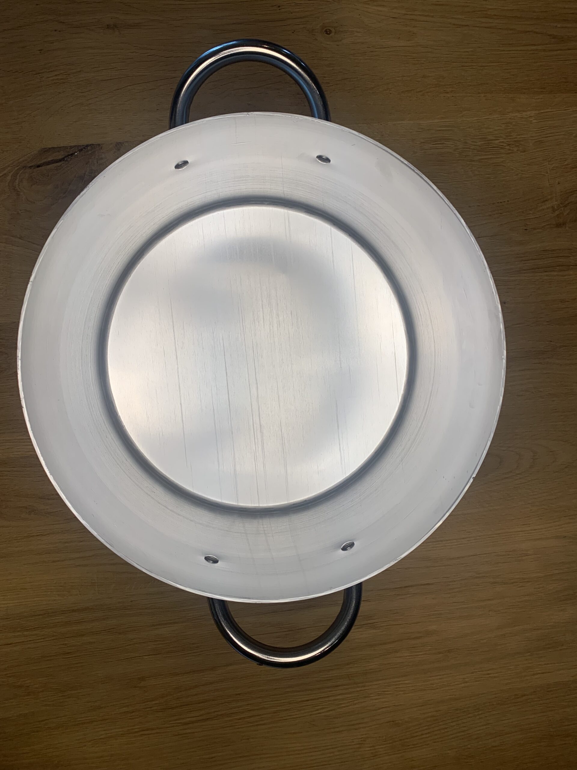 Mosselkookpan 32x21 cm alum. met deksel - Afbeelding 4