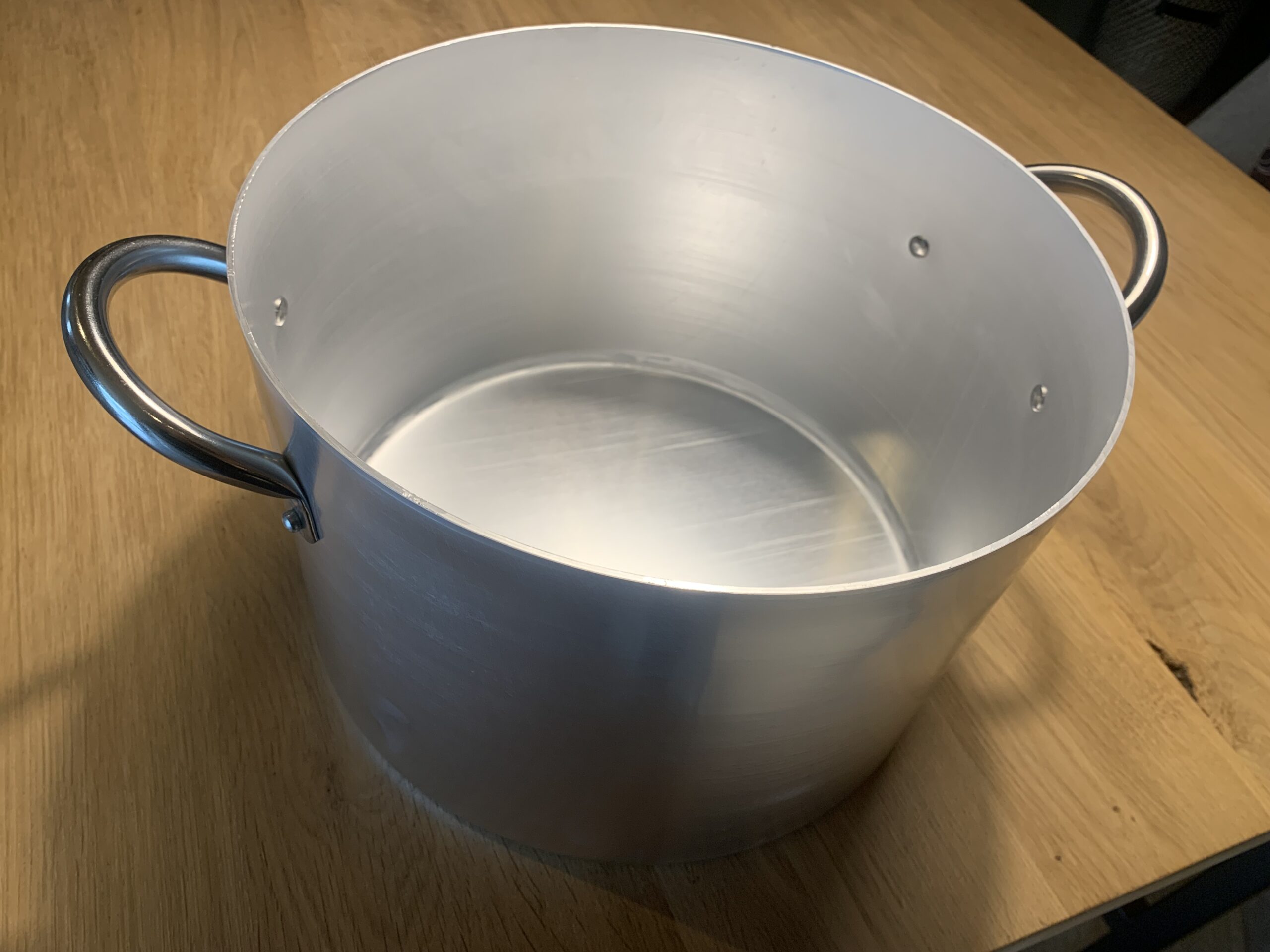 Mosselkookpan 32x21 cm alum. met deksel - Afbeelding 5