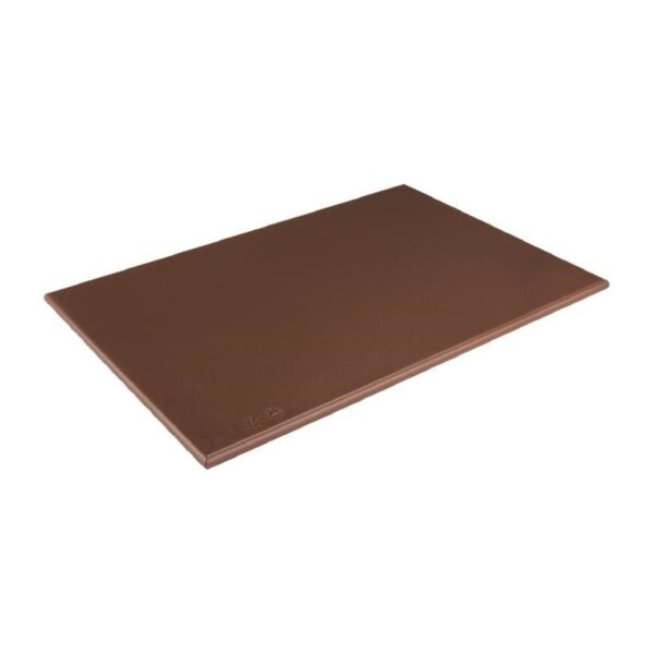 Hygiplas HDPE snijplank bruin 450x300x12mm