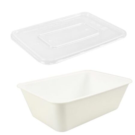 Nasi bakbak 1L incl. deksel doos 500 stuks