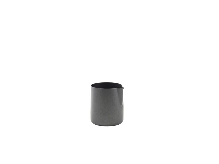 RVS roomkan met non-stick coating zwart 150 ml