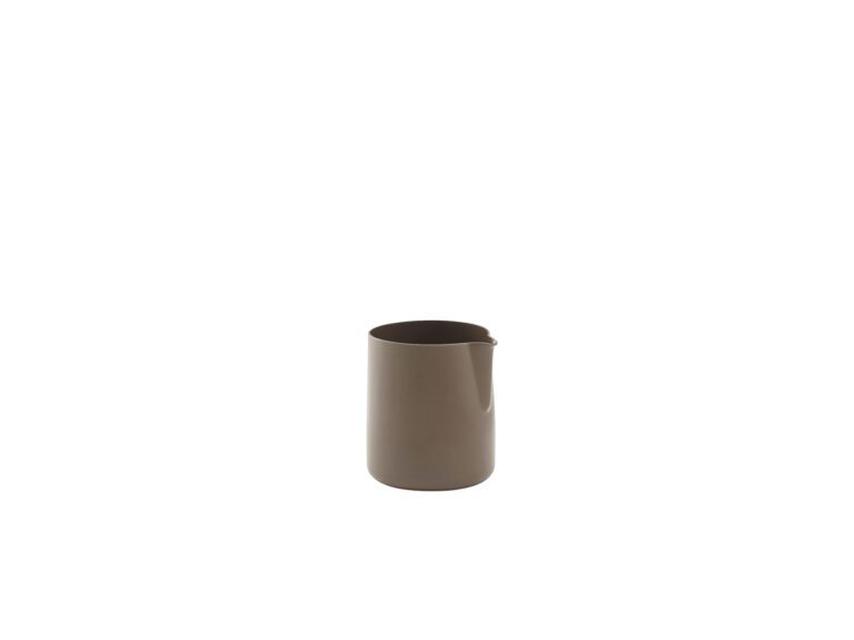 RVS roomkan met non-stick coating bruin 150 ml