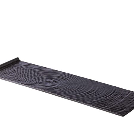 Melamine plateau grijs 59 x18 cm