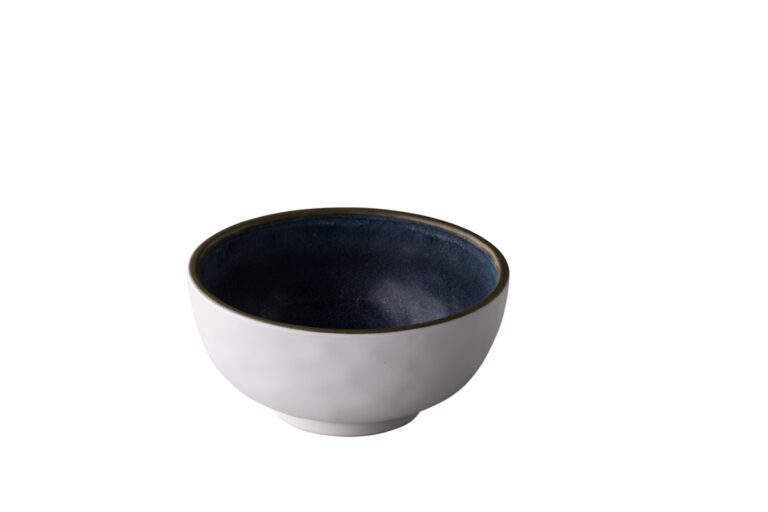 Kom hoog donkerblauw 12,6 cm