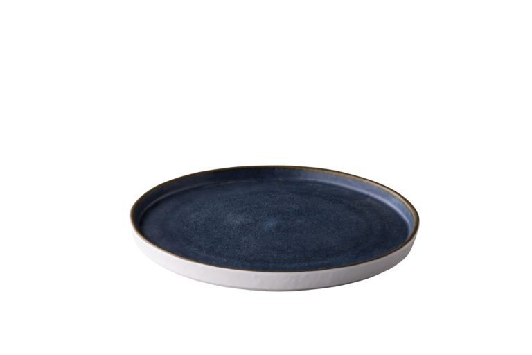 Bord stapelbaar donker blauw 27,3 cm
