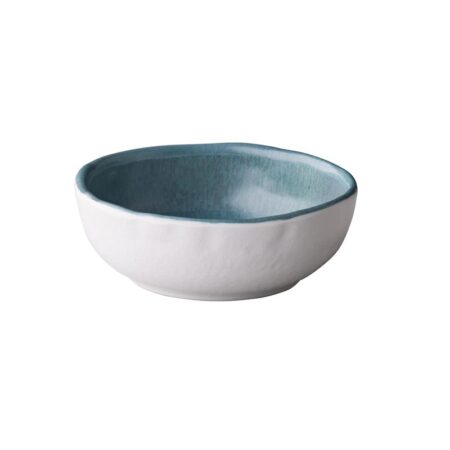 Kom laag licht blauw 12,4 cm
