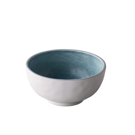 Kom hoog lichtblauw 12,6 cm