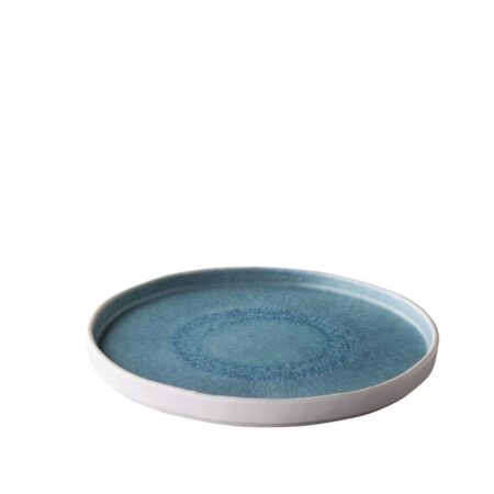 Bord stapelbaar lichtblauw 21 cm