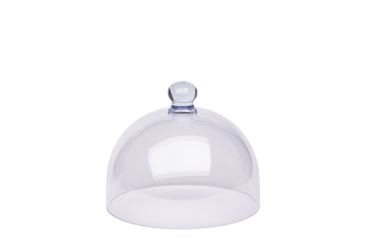 Polycarbonate ronde deksel 21 x 17 cm