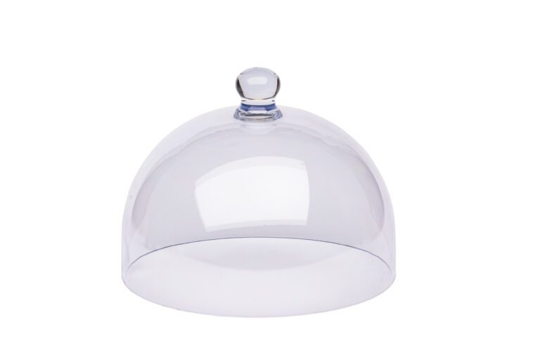 Polycarbonate ronde deksel 26 x 20 cm