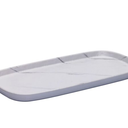 Rechthoekig bord marmer 36,9 cm