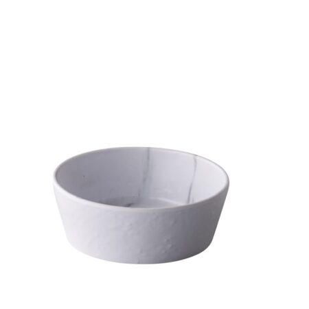 Kom hoog marmer 12,8 cm