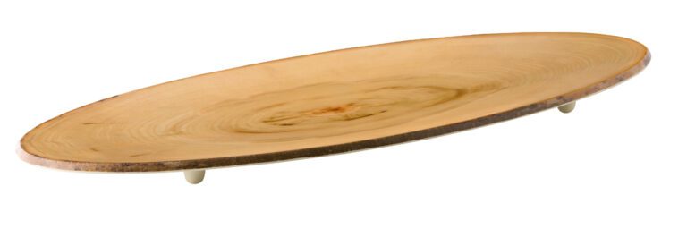 Boomstam plateau ovaal 65 x 26 cm