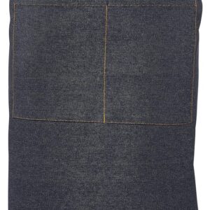 Taille schort spijkerstof donkerblauw 90 x 70 cm