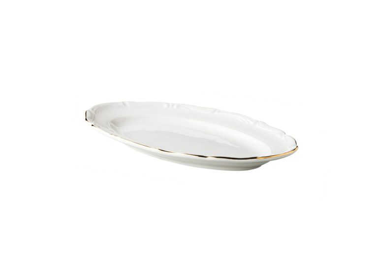 Maria Theresa gold ovaal bord 26 cm