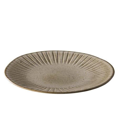 Q Authentic Stone White bord 28,5 cm