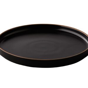 Bord Japan laag zwart 23 cm