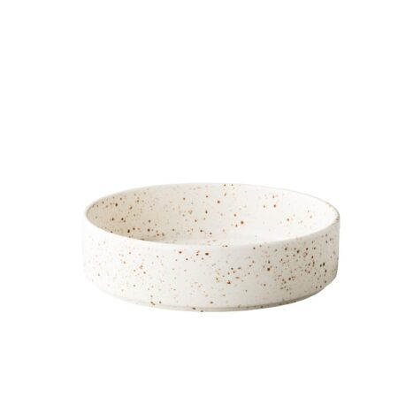 ShApes bord diep opst. rand stapelb. wit 18 x 5