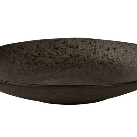 Q Authentic Stone Black coupe bord diep 26,5 cm