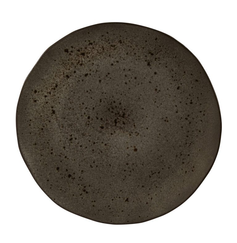 Q Authentic Stone Black bord 31,5 cm