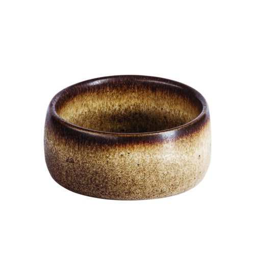 Q Authentic Stone Brown ramekin 7,3 cm