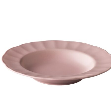 Blossom diep bord roze 22,9 cm