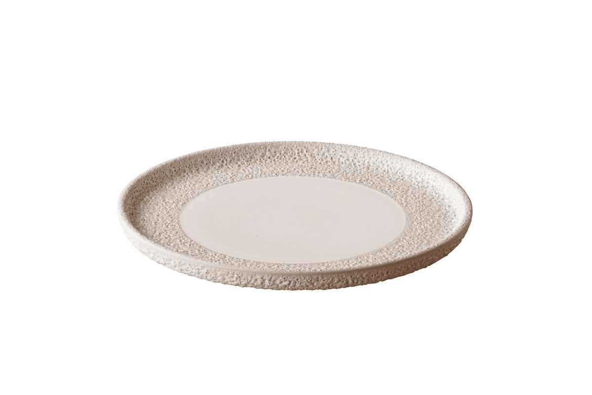 Bord plat vulcano wit 22 cm