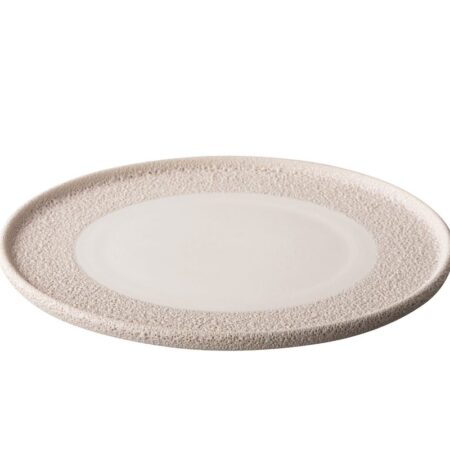 Bord plat vulcano wit 28 cm