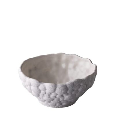 Kom diep bubble wit 14,5 x 7 cm