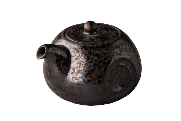 Saucière met deksel bronze 10,4 x 8 x 6,7 cm